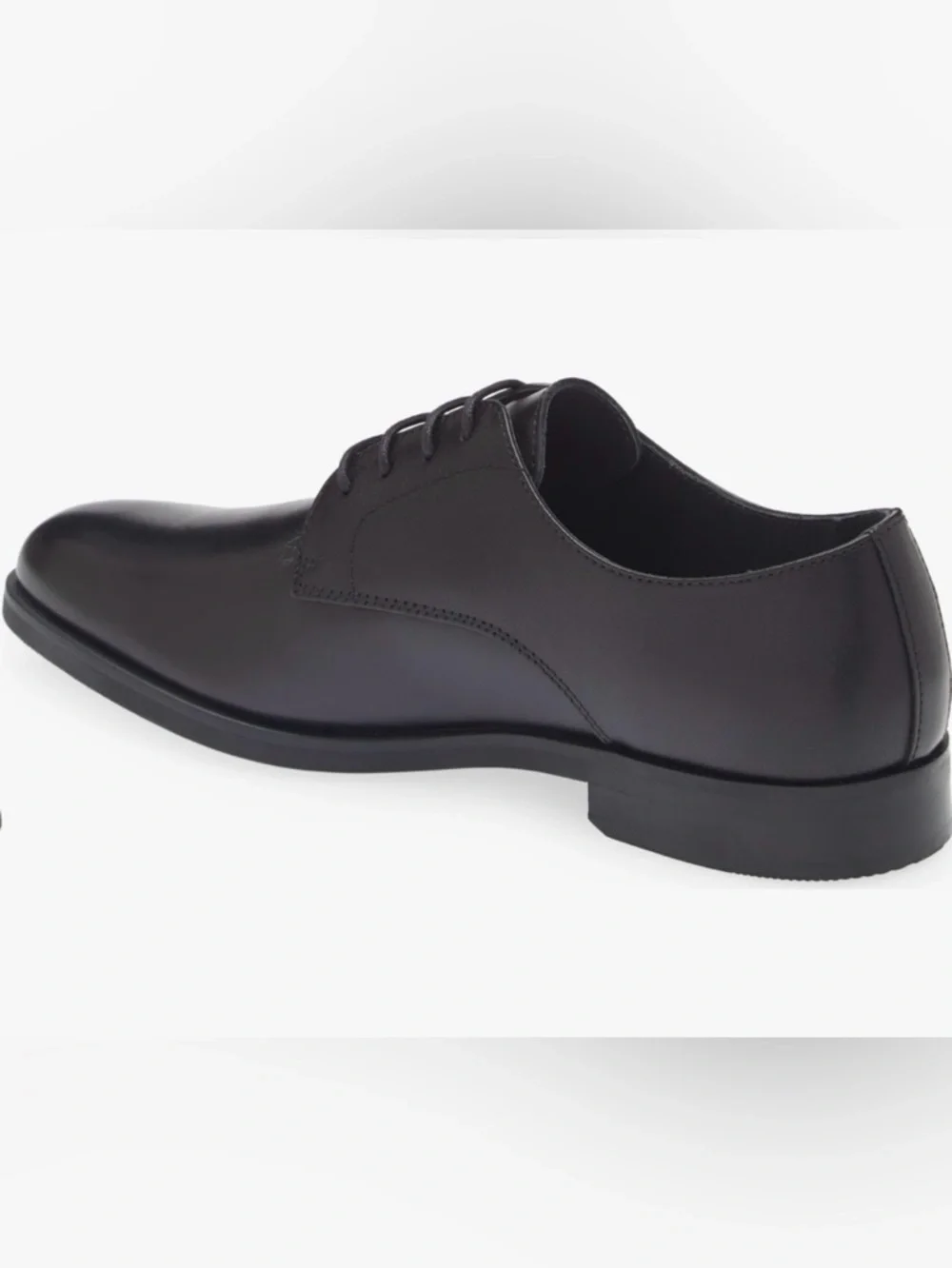 Nordstrom Emmett Plain Toe Derby Formal Leather Men's Dress Shoes Black Size 9